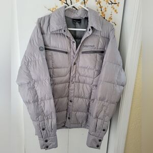 Marmot Men's Gray Puffer Jacket